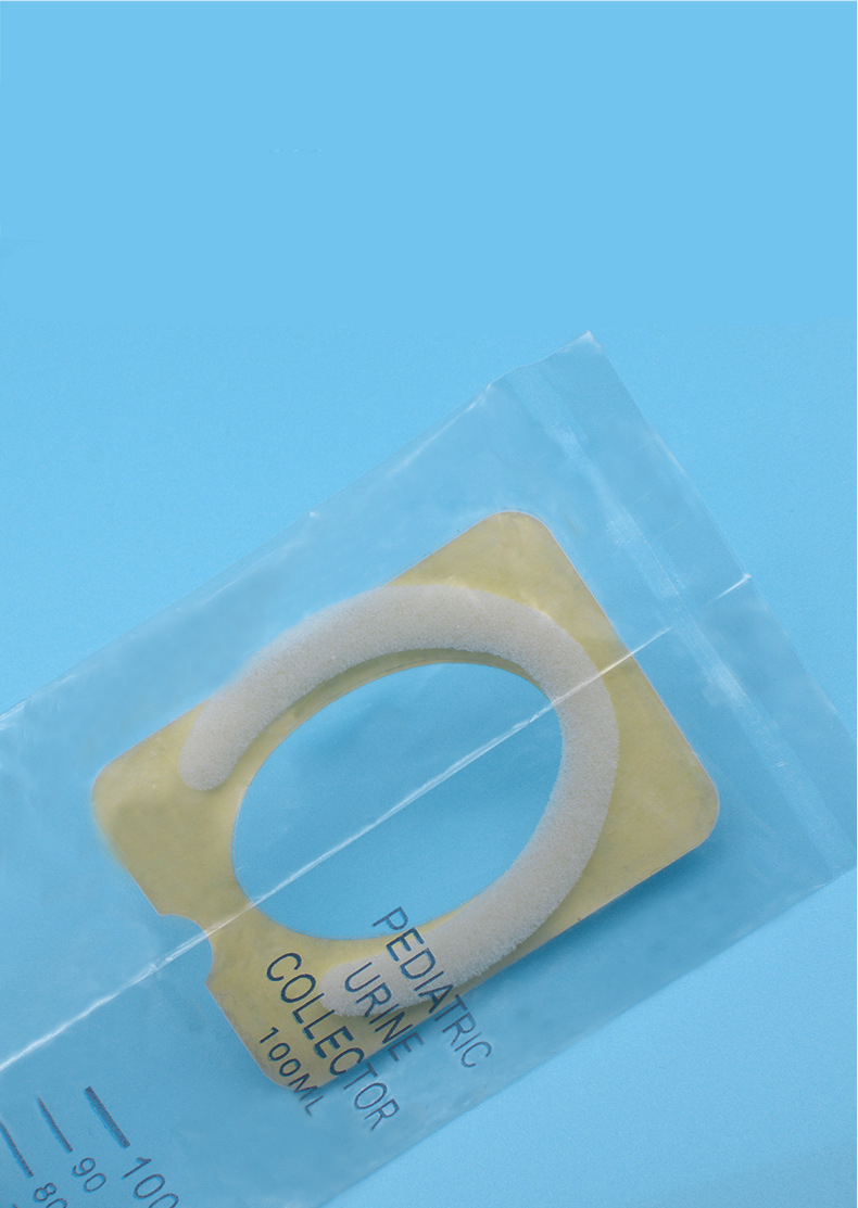 Disposable Sterile 100ml 200ml Transparent Drainage Pediatric Child Urine Collector Baby Infant Urine Collection Bag 