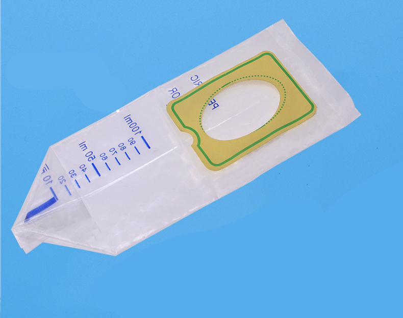 Disposable Sterile 100ml 200ml Transparent Drainage Pediatric Child Urine Collector Baby Infant Urine Collection Bag 