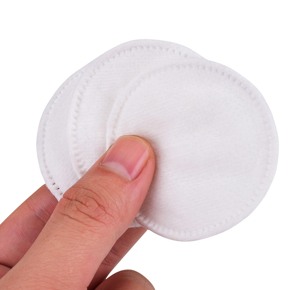 Disposable Facial Organic Cotton Pad of Cosmetic Makeup Remover Pads Basics Hypoallergenic 100% Cotton Rounds, 100 Count 