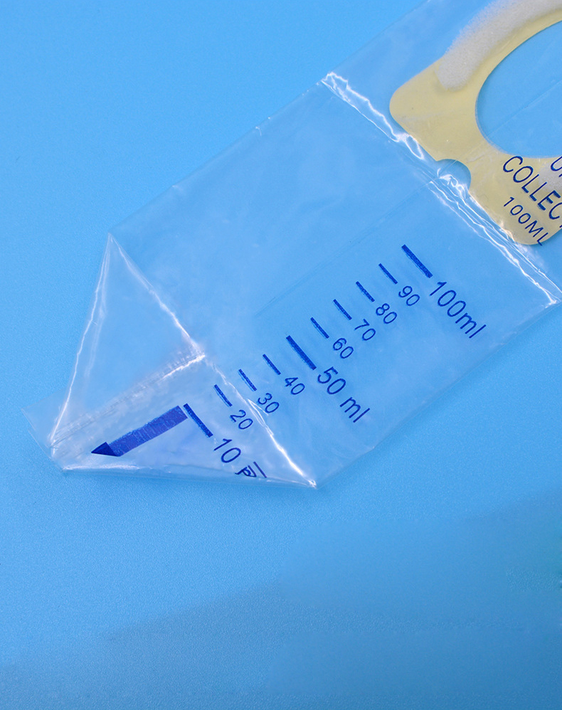 Disposable Sterile 100ml 200ml Transparent Drainage Pediatric Child Urine Collector Baby Infant Urine Collection Bag 