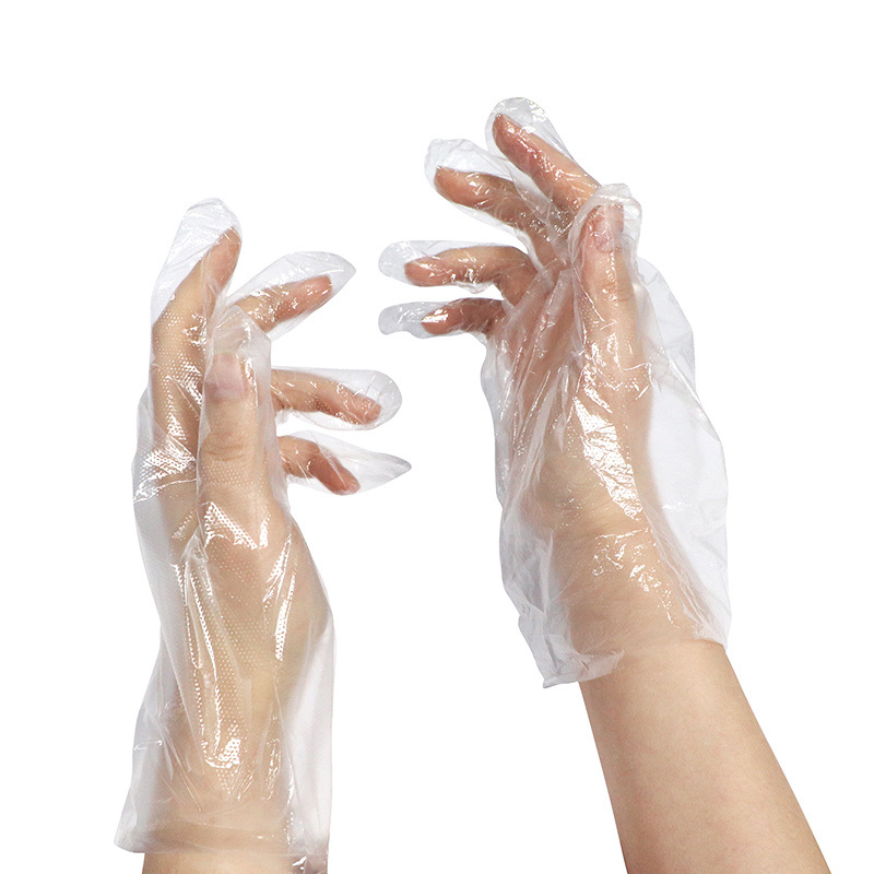 Disposable Gloves 100% Virgin LDPE, Safe Cleaning Non-Sterile for Food Handling, Hair Dressing And All Kinds of Cleaning Purposes