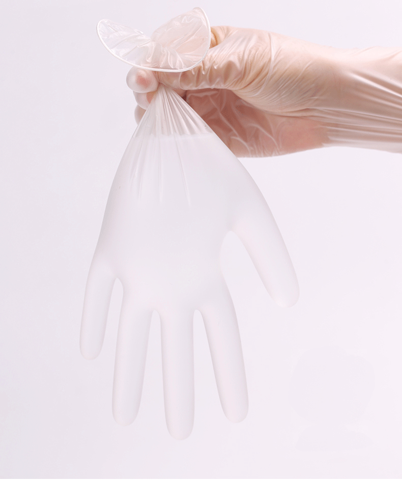 Disposable Plastic Protective Gloves, Clear, Industrial Grade, No Powder, No Latex, Sterile, Non Food Safety Super, Fluid, Blood, Examination, Health Care, Food Processing, Cooking, Cleaning