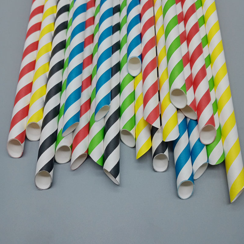 Food Grade Drinking Straw Degradable Wrap Paper Straw