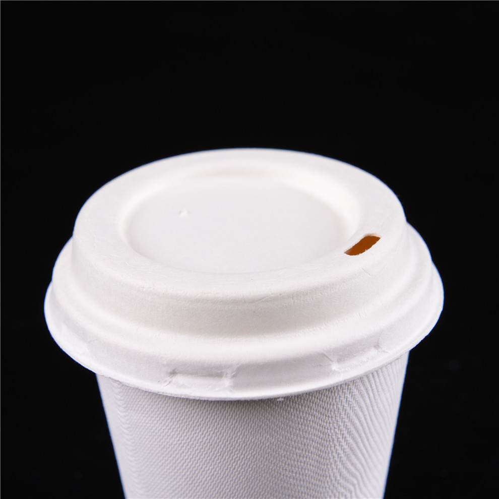 sugarcane bagasse coffee cup disposable paper coffee cup with BPA free