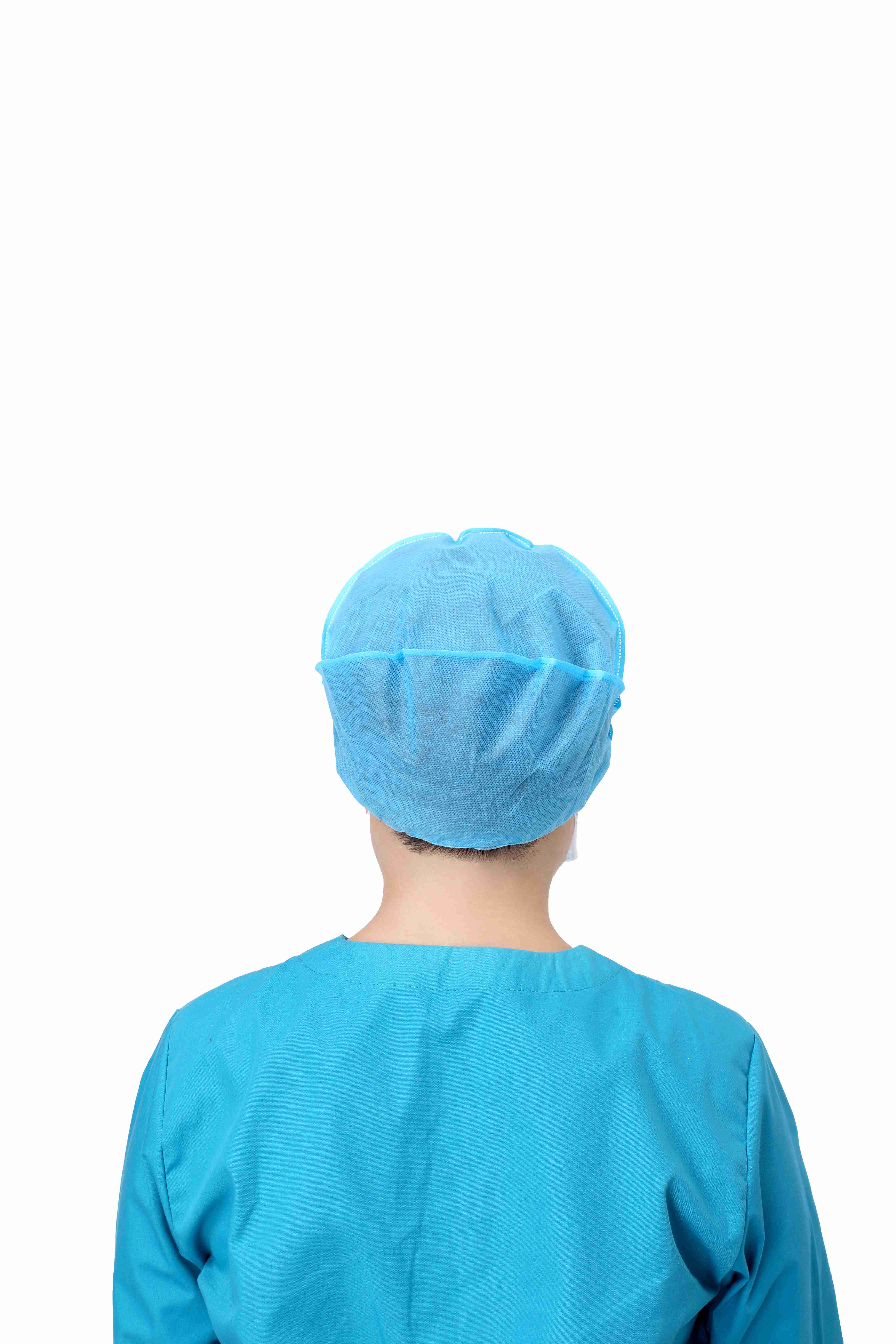 Hair Nets Disposable Bouffant Caps Elastic Hairnets Unisex Working Hats for Doctor Nurse Food Service 