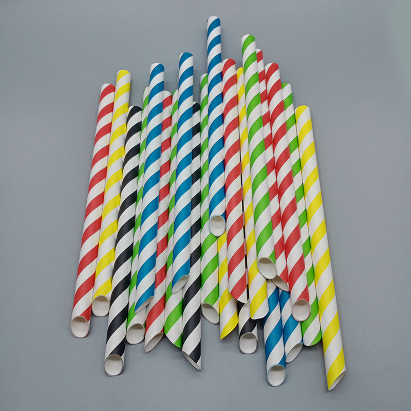 Food Grade Drinking Straw Degradable Wrap Paper Straw