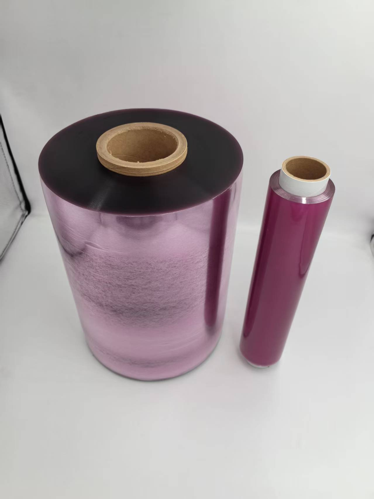 Pvc Food Wrap Film High Quality PVC ROLL Safety Food Packing Pvc Cling Film Food Grade Jumbo Roll Stretch Wrap Fruit Color 