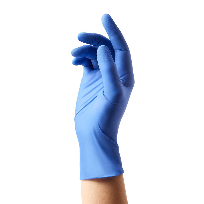 Disposable Nitrile Powder-Free Latex-Free, Chemical Resistant Non Sterile, Food Safe, Nitrile Exam Gloves 