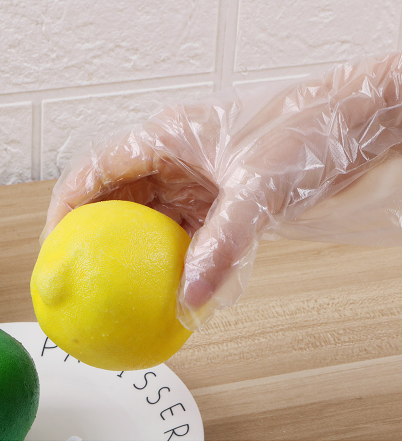 Disposable Gloves 100% Virgin LDPE, Safe Cleaning Non-Sterile for Food Handling, Hair Dressing And All Kinds of Cleaning Purposes