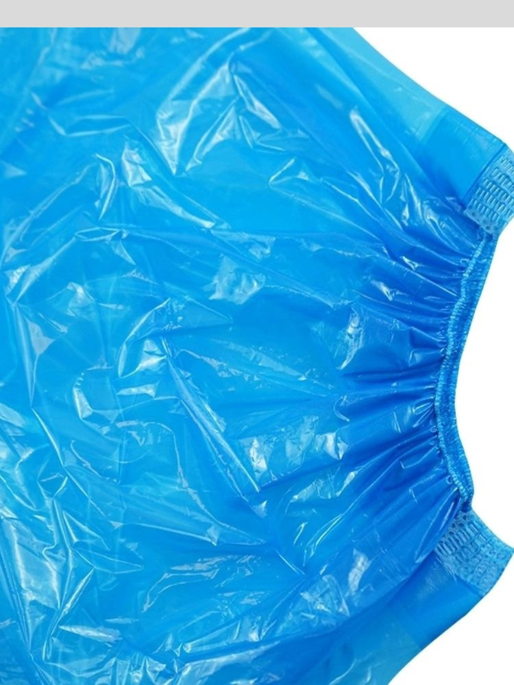 100 Plastic Disposable Arm Sleeves Protective Waterproof Oversleeves with Elasticated End Blue for Arm Protection