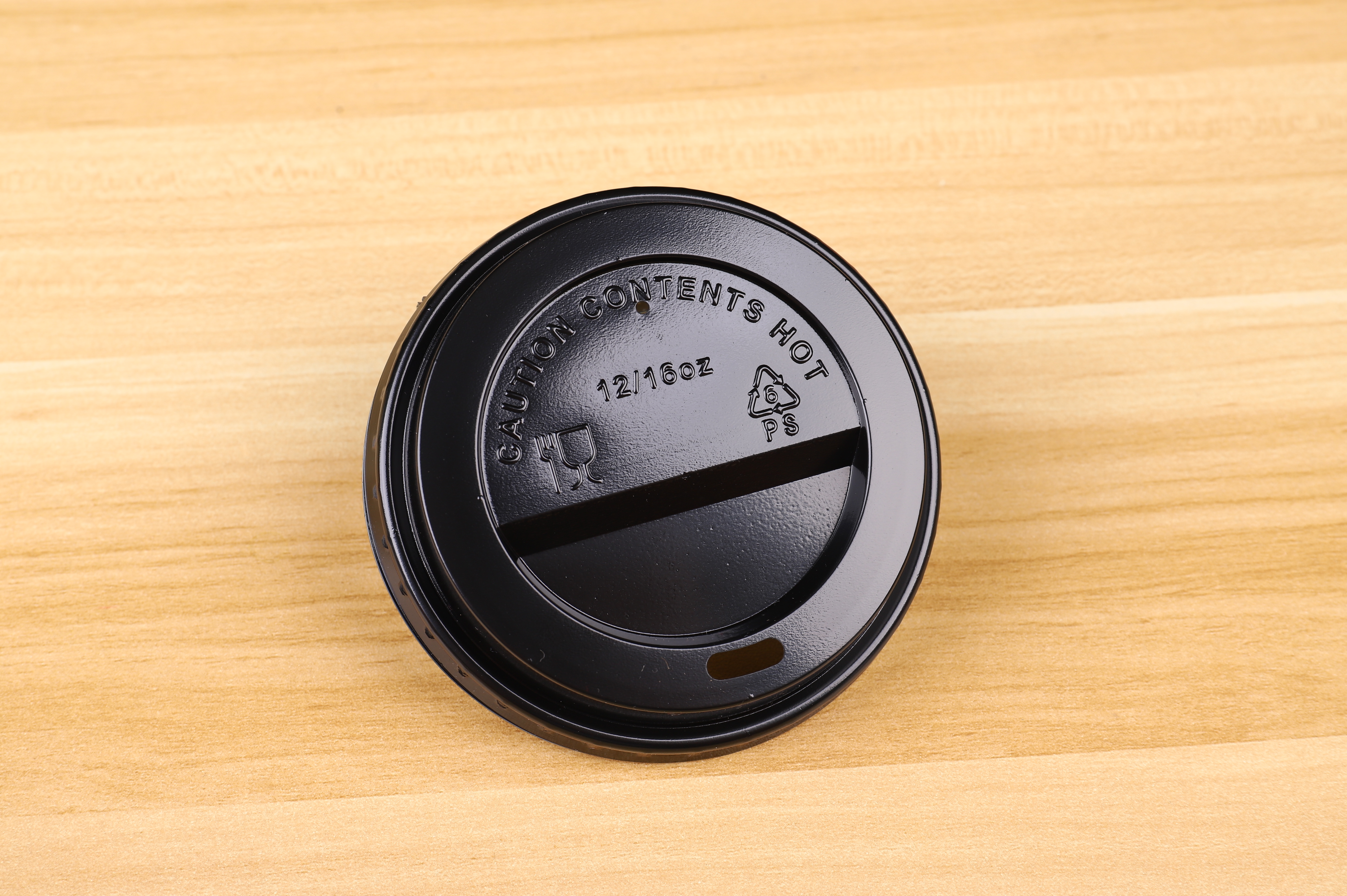 Black White Clear 80 mm 89 mm 90 mm Disposable Recyclable Coffee Cup Lid PS Plastic Milk Tea Cups Lid