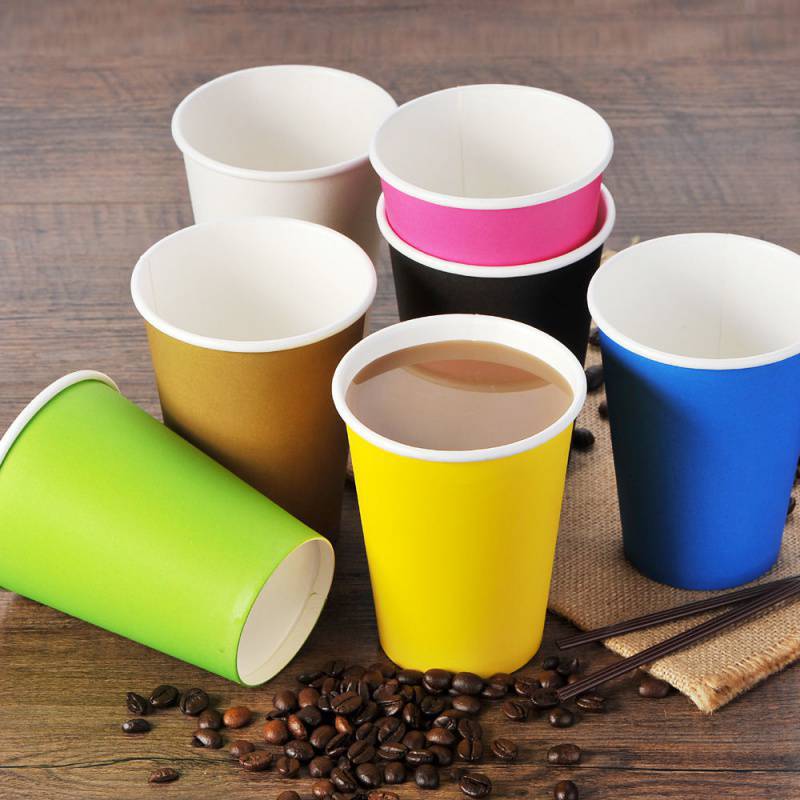 Papel Taza Bicchieri Di Carta Customized Wholesale Sales Supplier Colorful Macaroon Biodegradable ECO Disposable Party Paper Cup