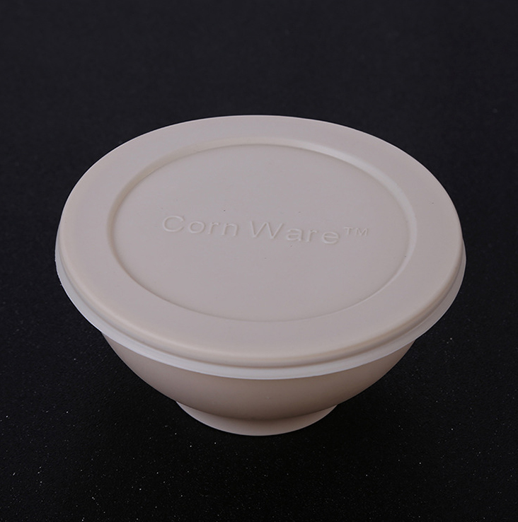 Wholesale Price Disposable Tableware Compostable Sugarcane Plates Bowls Degradable Cornstarch Cutlery Set Dinnerware Set