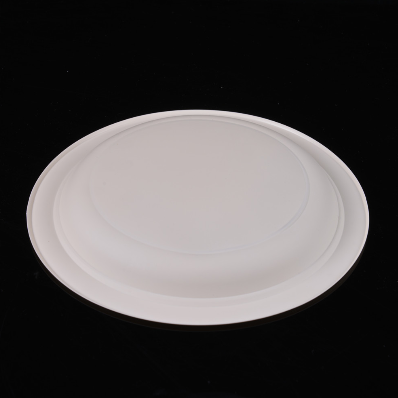 Wholesale Sturdy Compostablee Corn Starch Plate Disposable Cornstarch Plates Eco-friendly Biodegradable Plate