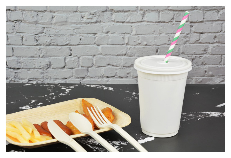 100% Biodegradable Compostable Disposable Corn Starch Plastic Cornstarch Cup For Hotel Meeting Home Occasions