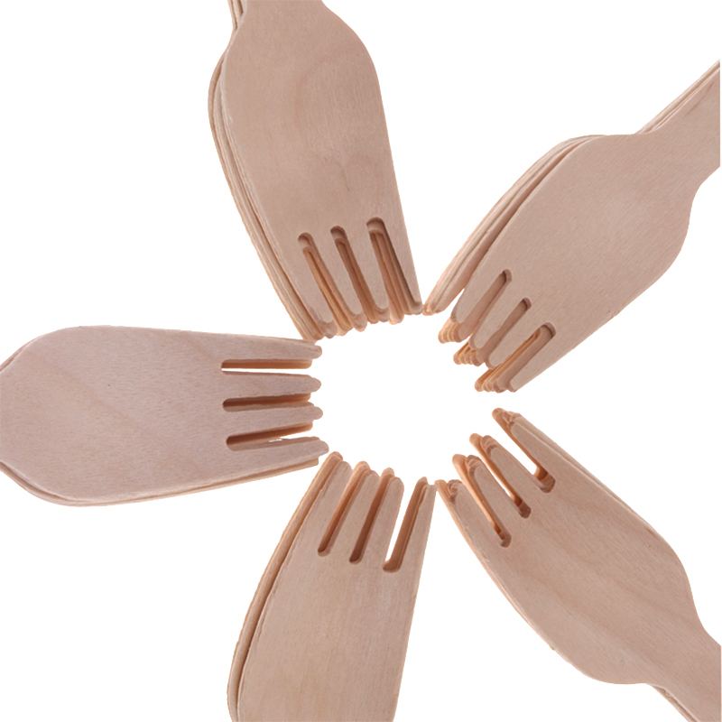 Wholesale Restaurant Bamboo Cutlery Set Disposable Bamboo Wood Spoon/Fork/Knife/Chopsticks Kitchen