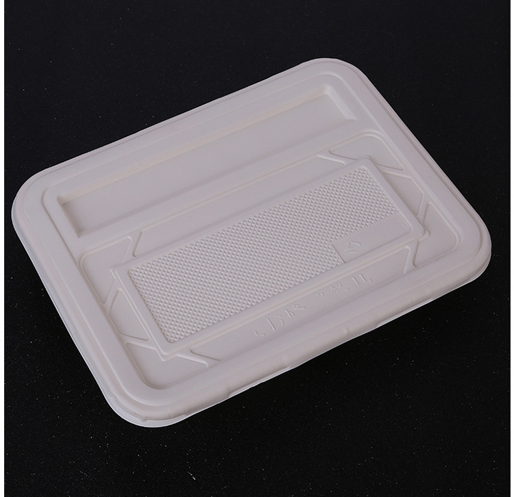  5 Compartment Eco Friendly Biodegradable Disposable Packaging Cornstarch Corn Starch Takeaway Bento Lunch Box Food Container