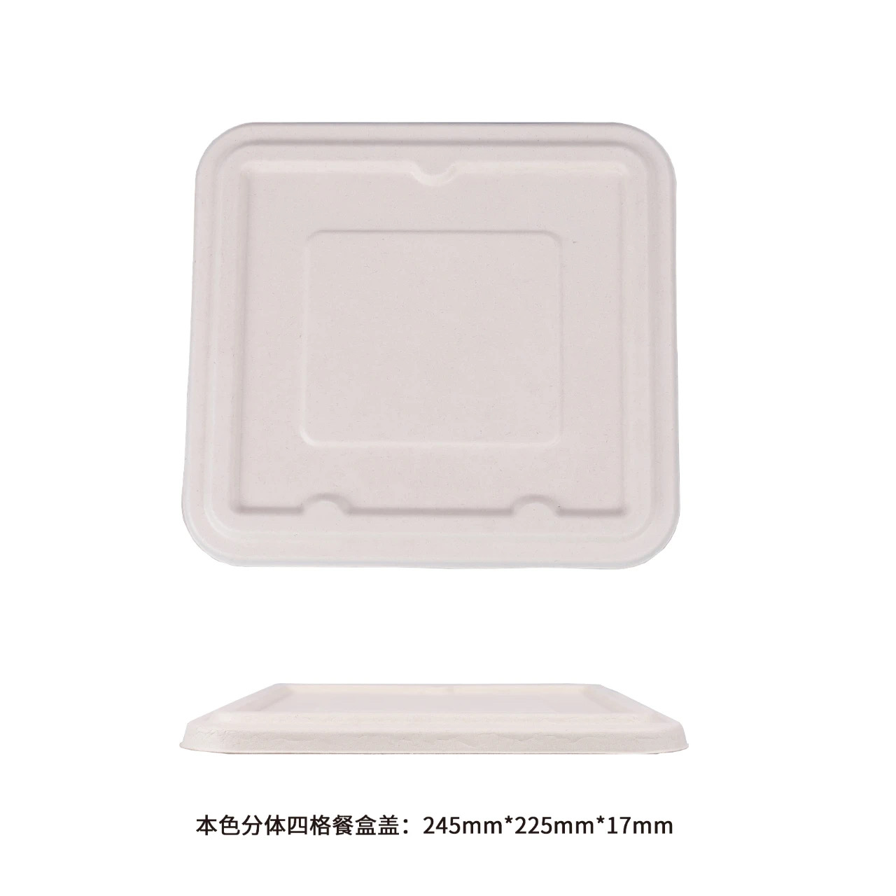 3 Compartments Clamshell Containers Sugarcane Bagasse Oilproof Eco Friendly Food Packaging Food Box >= 1000 Pieces