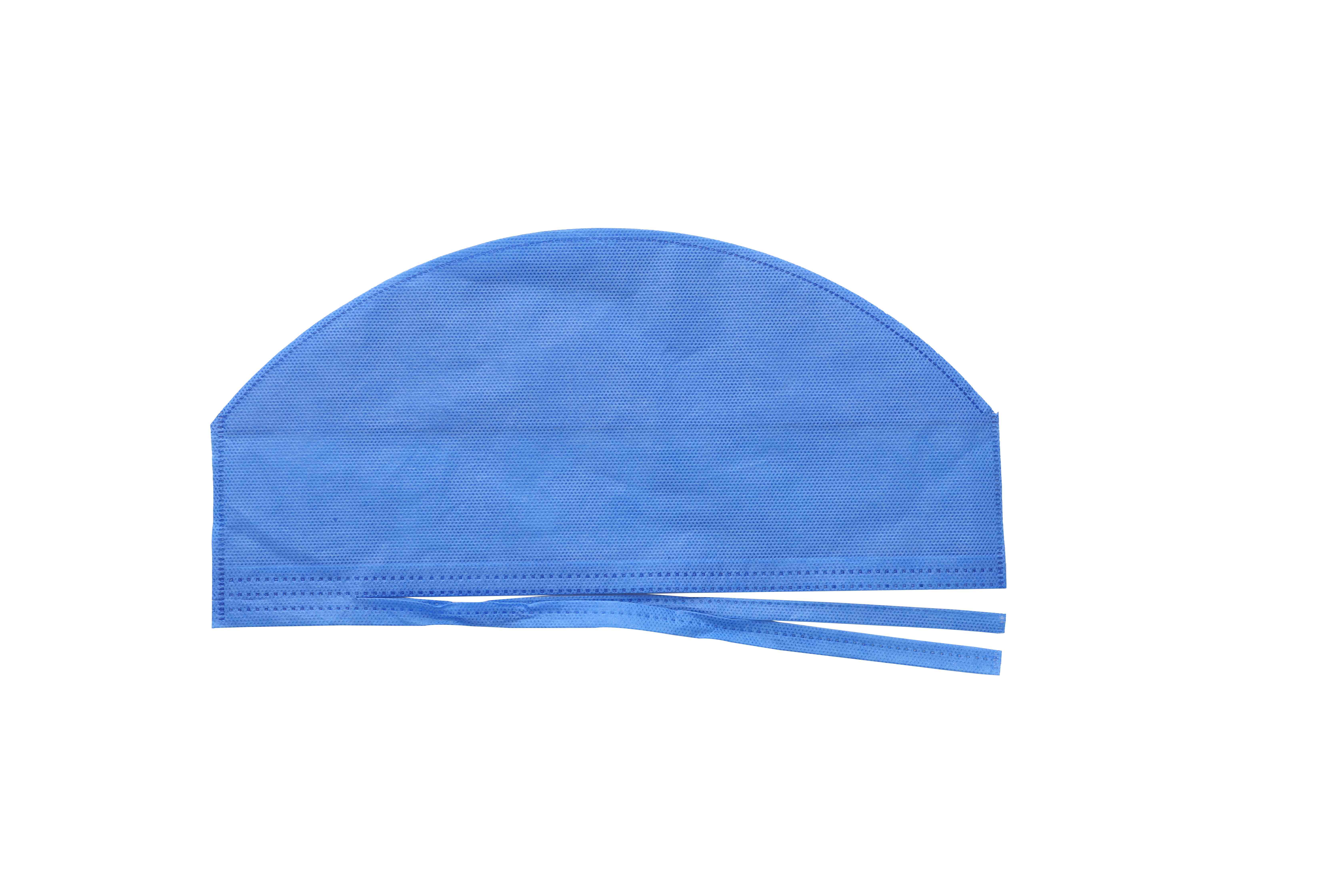 Disposable Surgical Cap. Disposable Hair Covers SMS 30 GSM, Nurses Head Coverings for Surgical Personnel.