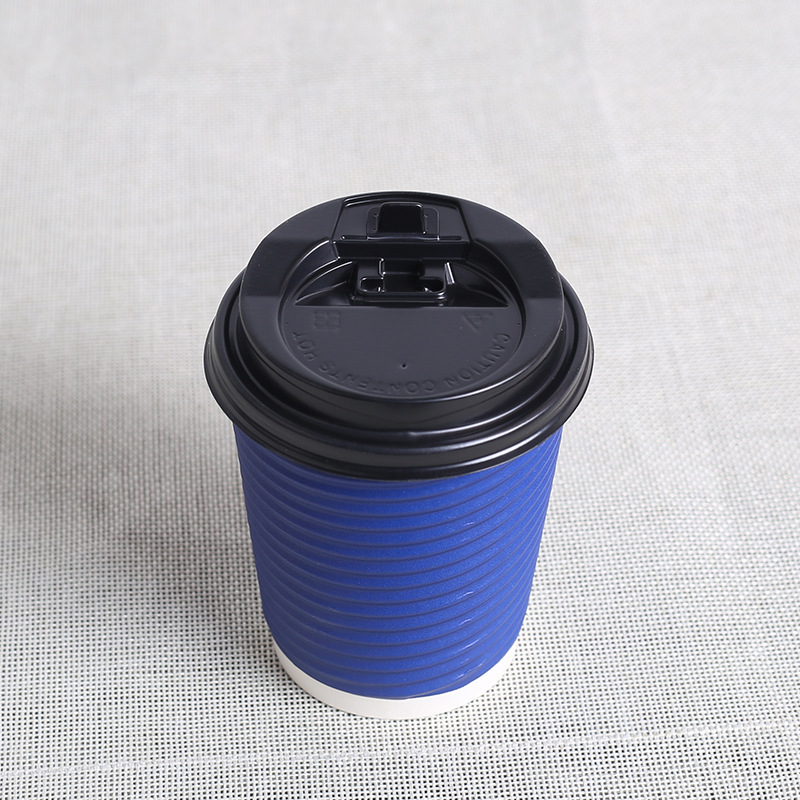 Disposable Paper Cup Lid Ps Disposable Plastic Lids with Cups Wholesale Paper Cups Lids