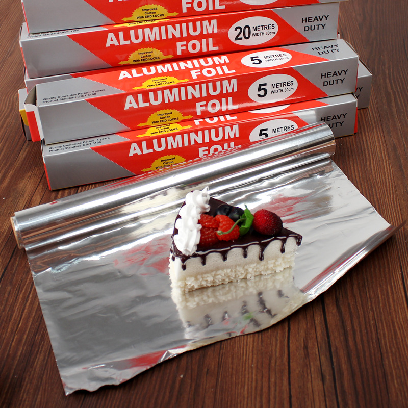 Customized Logo Food Grade Falcon Foil Paper Aluminum Foil Roll For Package