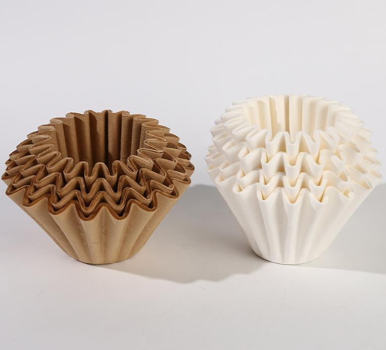 Coffee Accessories 100pcs V-Filter Papers Not Easy to Break Brand Quality V-Shaped Dripper Filters V-Shape Coffee Filter Papers