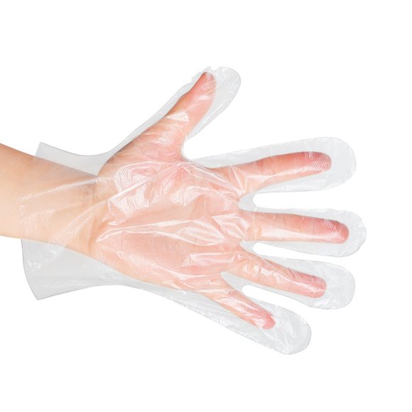 Disposable Gloves 100% Virgin LDPE, Safe Cleaning Non-Sterile for Food Handling, Hair Dressing And All Kinds of Cleaning Purposes