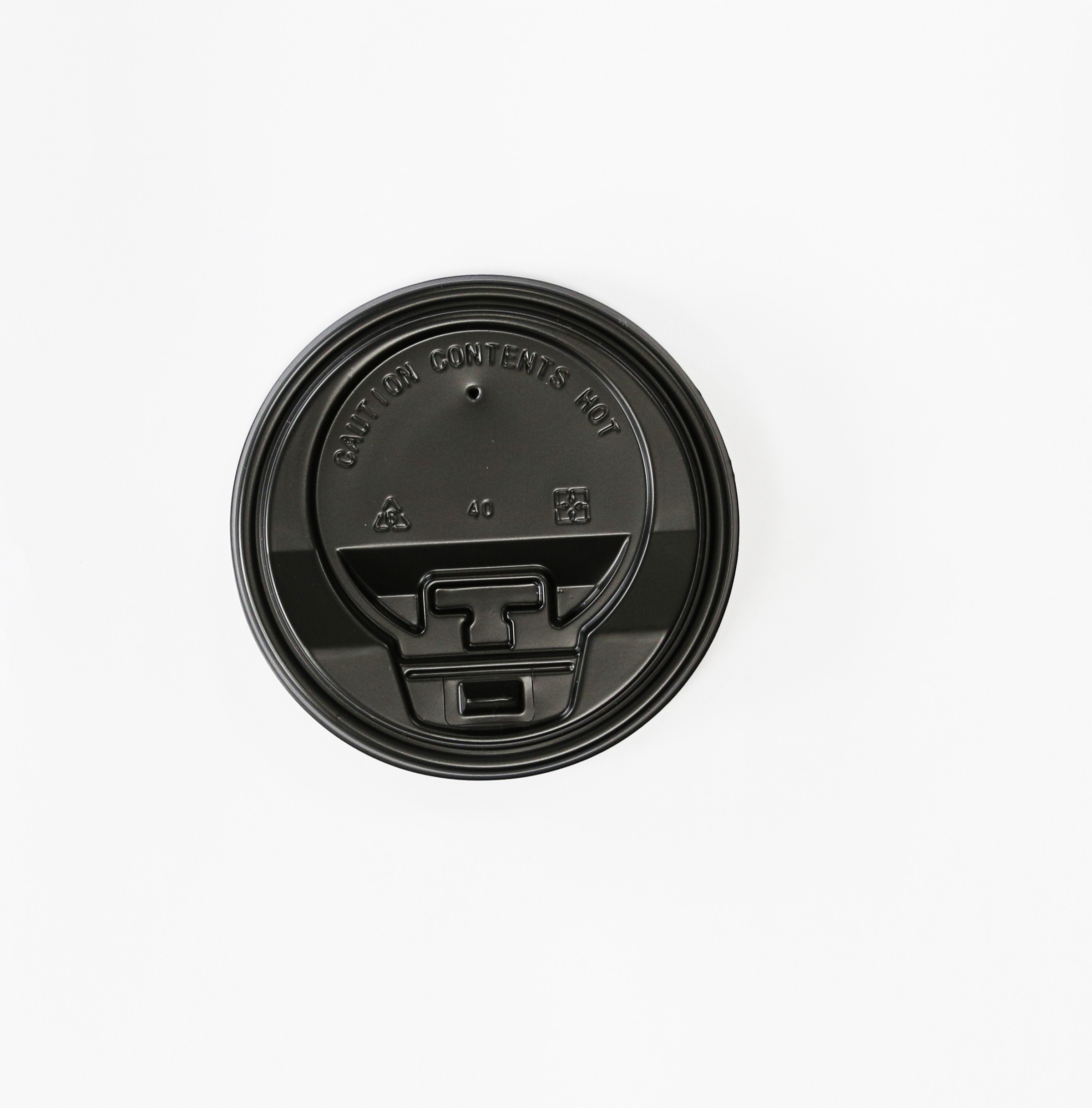 Black White Clear 80 mm 89 mm 90 mm Disposable Recyclable Coffee Cup Lid PS Plastic Milk Tea Cups Lid