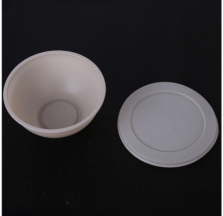 Wholesale Price Disposable Tableware Compostable Sugarcane Plates Bowls Degradable Cornstarch Cutlery Set Dinnerware Set