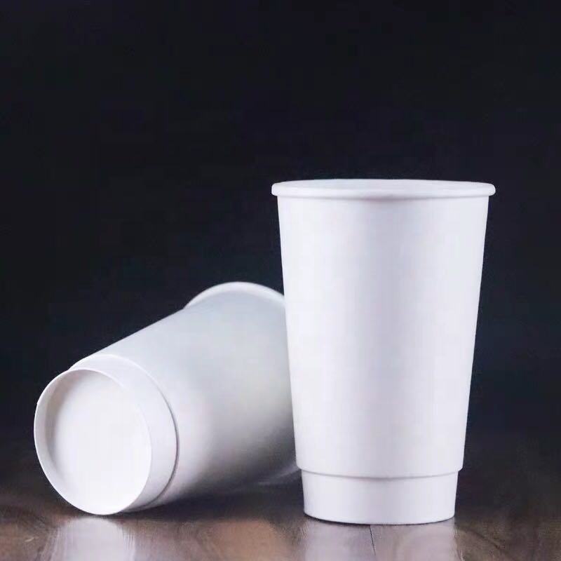  Wholesale Custom Biodegradable Disposable Double Wall Travel Take Away Paper Coffee Cups with Lids