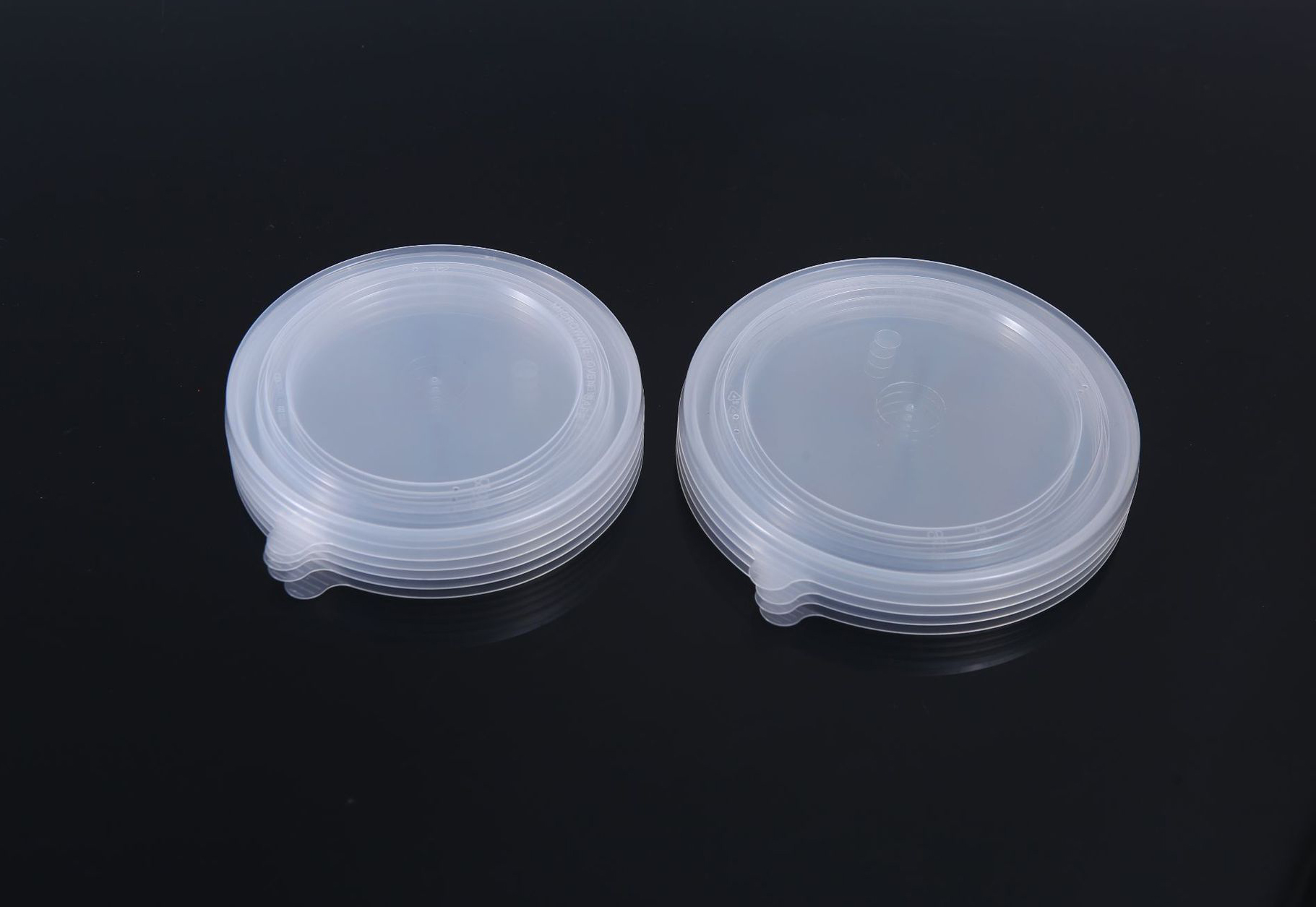 Clear Plastic Drinking IML Dia 95MM Bubble Tea Pp Injection Drinking Cup Lid