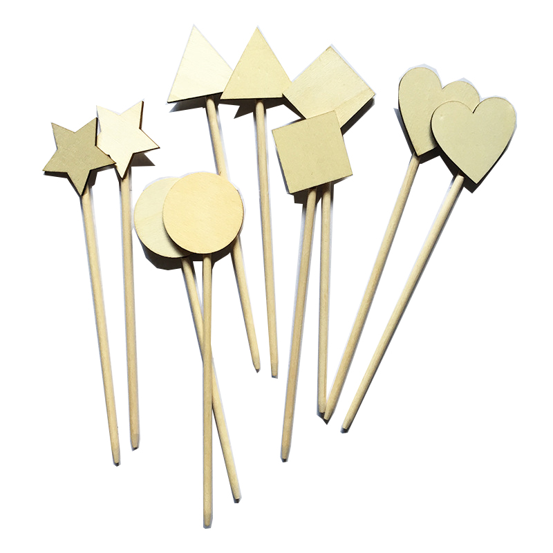 Fairy Accessories Art Crafts Princess Stick Christmas Unfinished Natural Pine Kids Wood Star Magic Wand