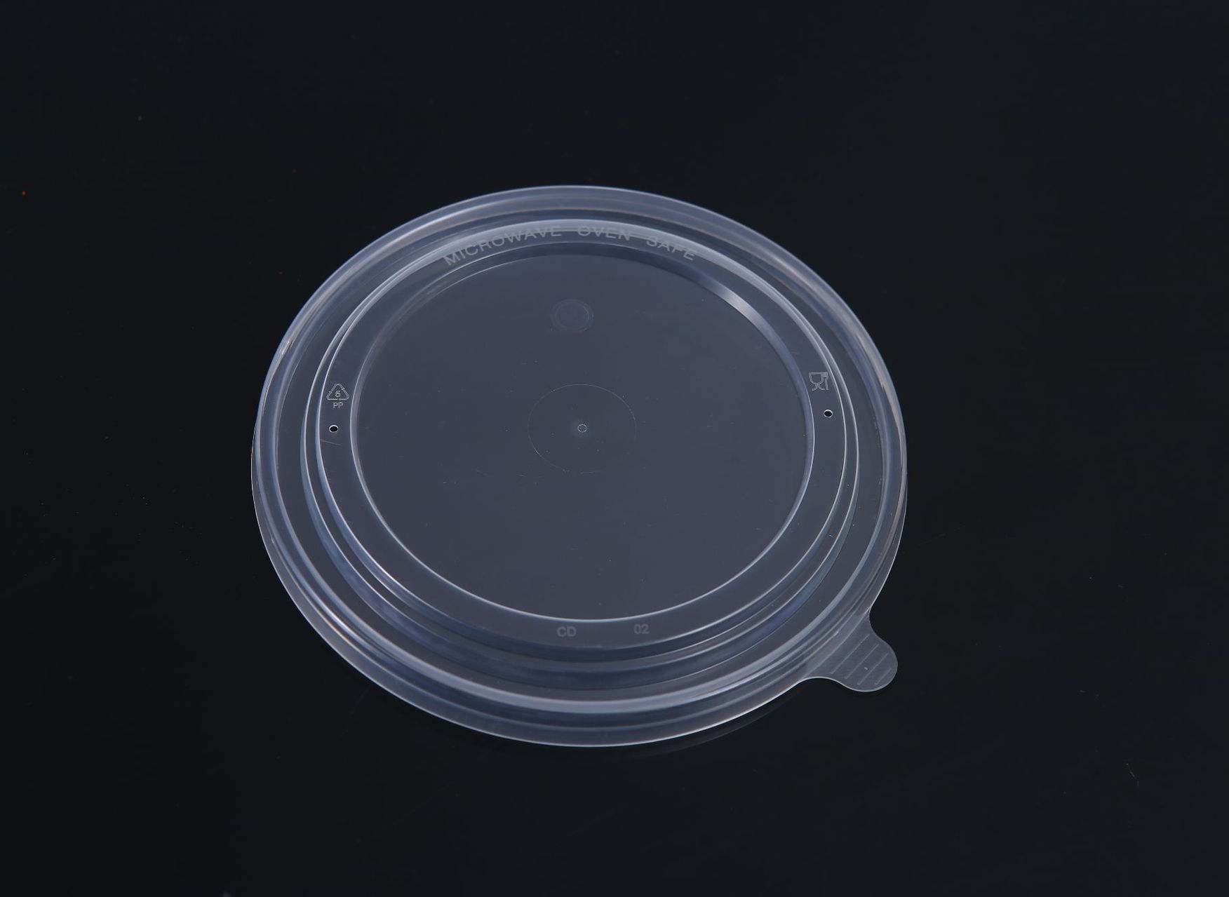 Clear Plastic Drinking IML Dia 95MM Bubble Tea Pp Injection Drinking Cup Lid